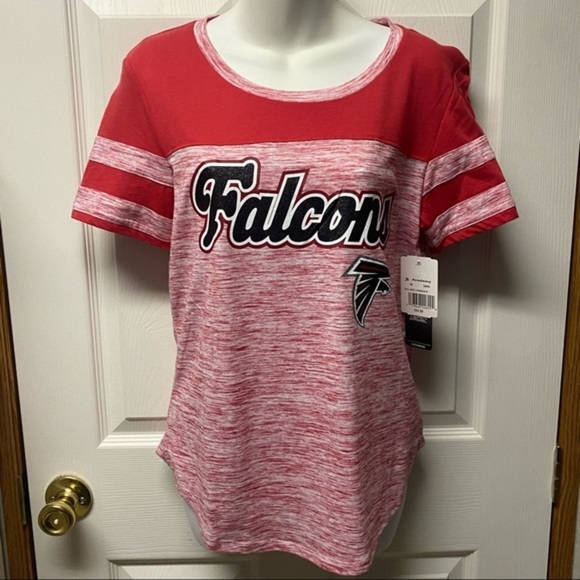 NEW Ladies‎ medium red Falcons top - Picture 1 of 6